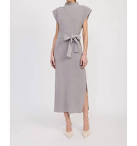 En Saison Sarah Sweater Dress in gray - women's dress