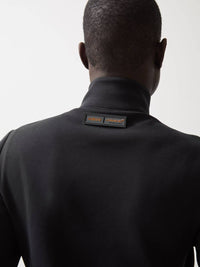 Reiss Mclaren F1 Team Quilted Hybrid Jacket in black - men's jacket - view 4