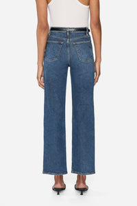 Frame - Wide Straight Leg Jeans