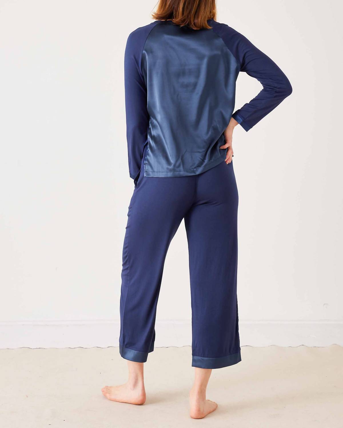 Mersea - Satin Sailor Pajama Set