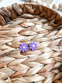 White Label - Women's Spring Daisy Floral Studs Earrings
