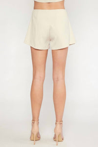 Entro - Front Flap High-Waisted Shorts