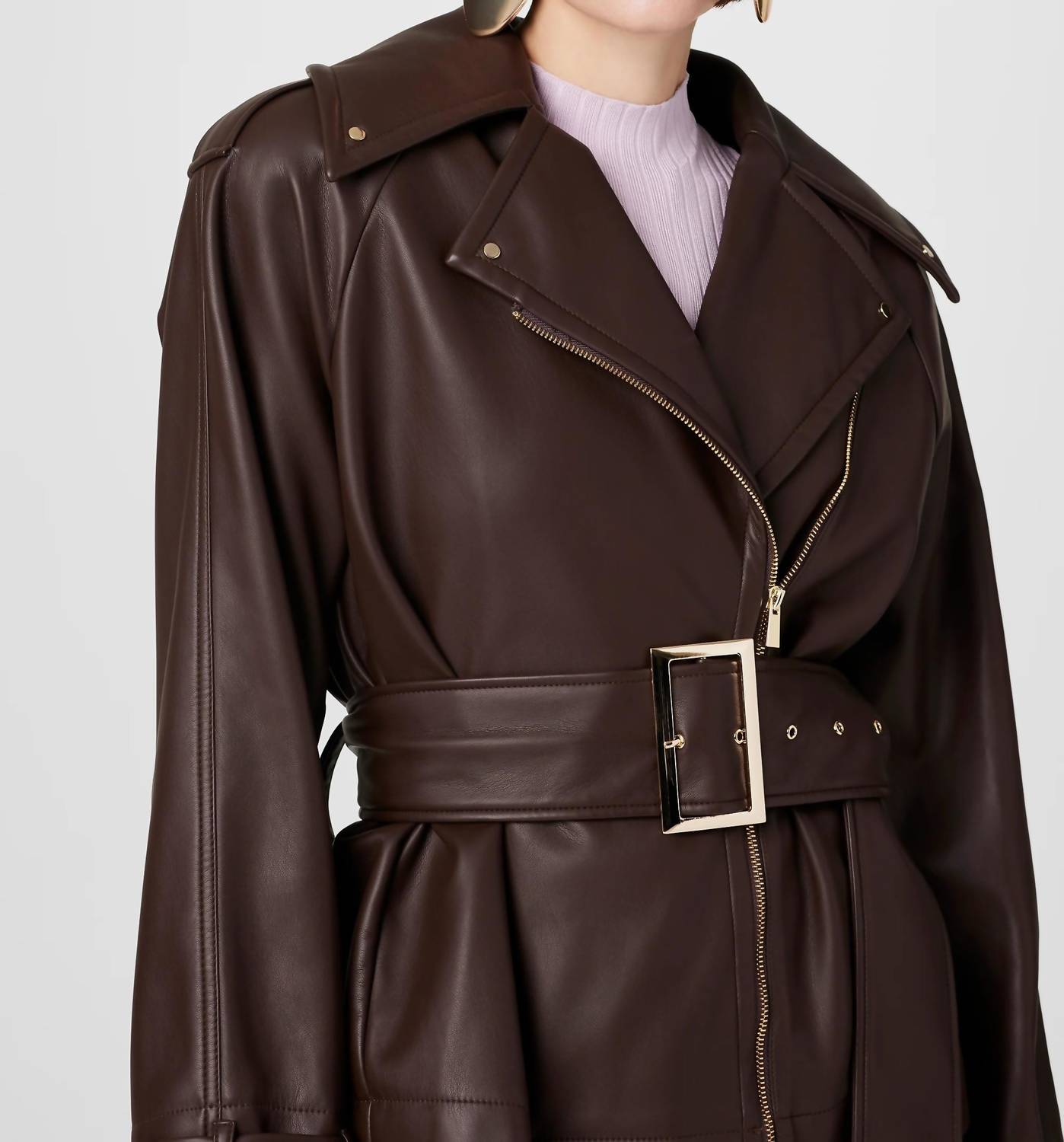 Toccin - Brando Belted Biker Jacket