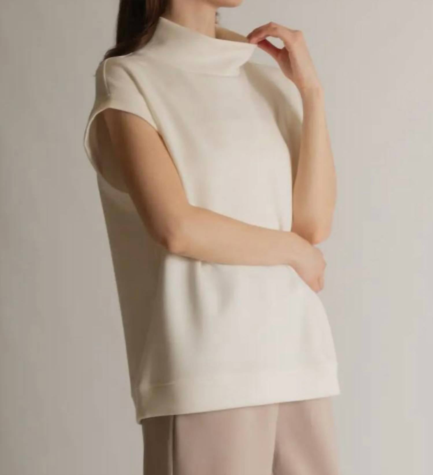 P.Cill - Elison Mock Neck Top