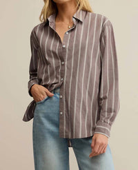 Z Supply - Seaport Striped Poplin Shirt