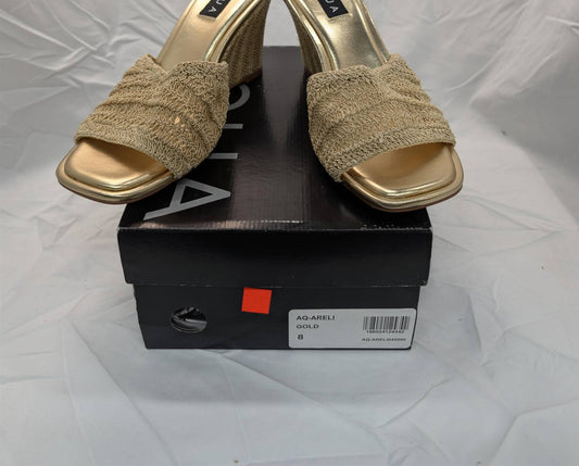 Aqua - Women's Areli Woven Espadrille Wedge