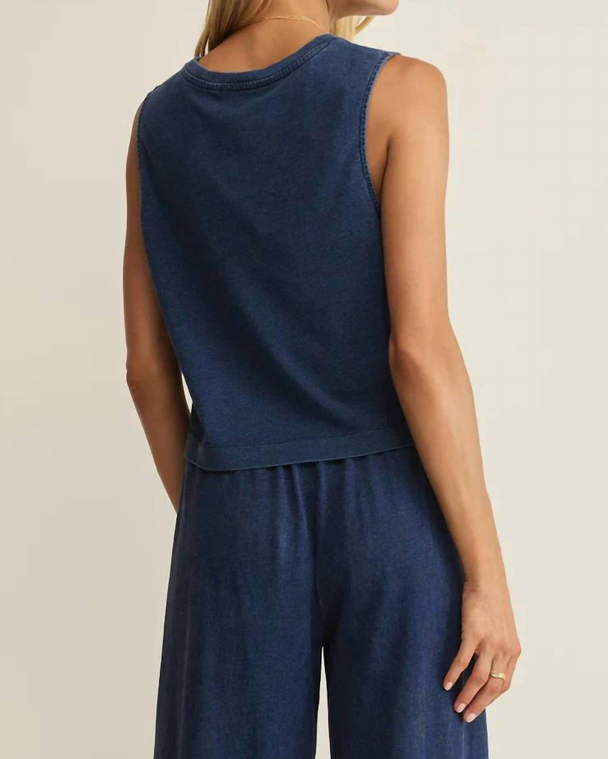 Z Supply - Sloane Jersey Denim Muscle Tees