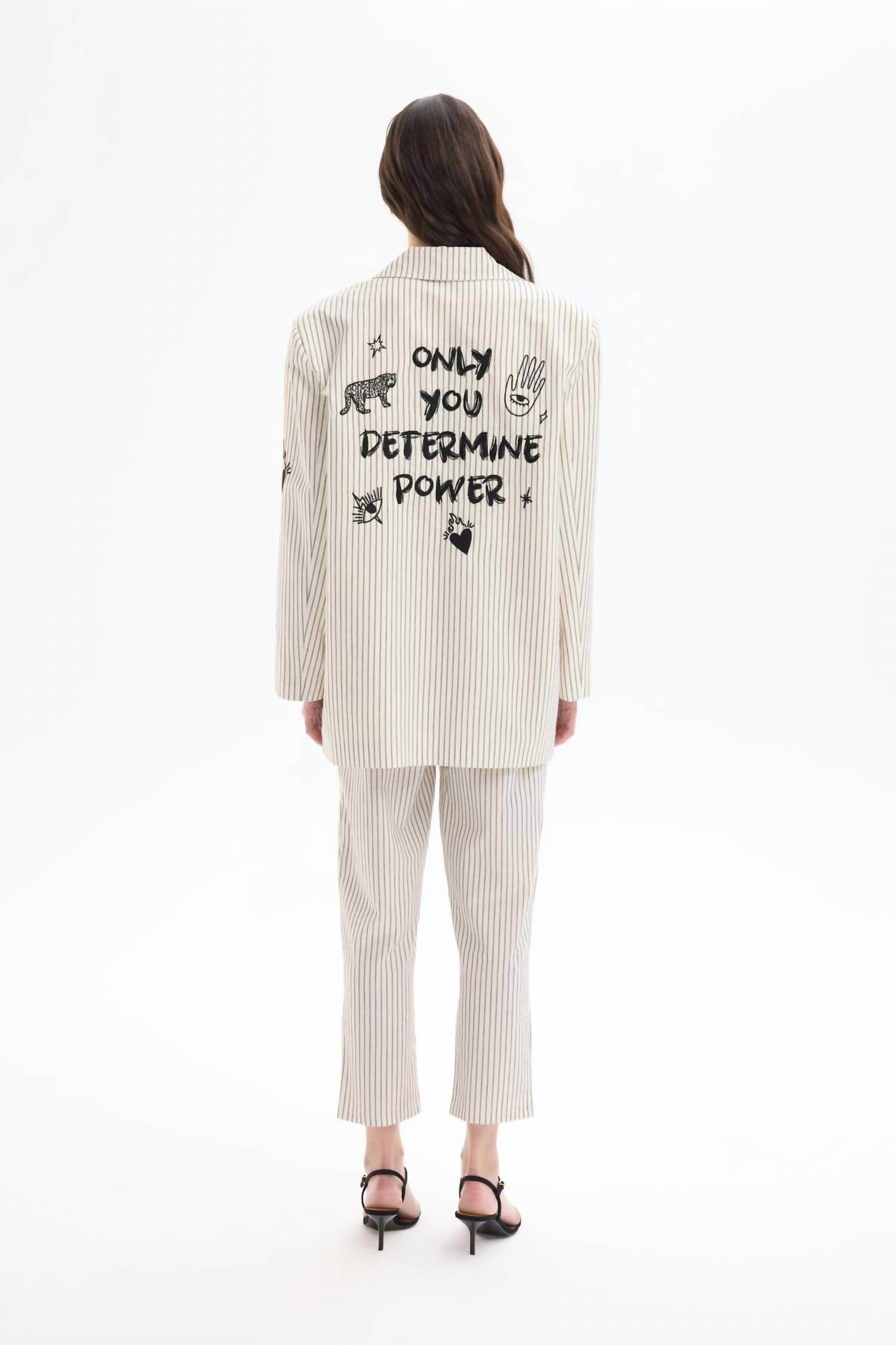 Free People - Only You Embroidered Detailed Jacket Blazer