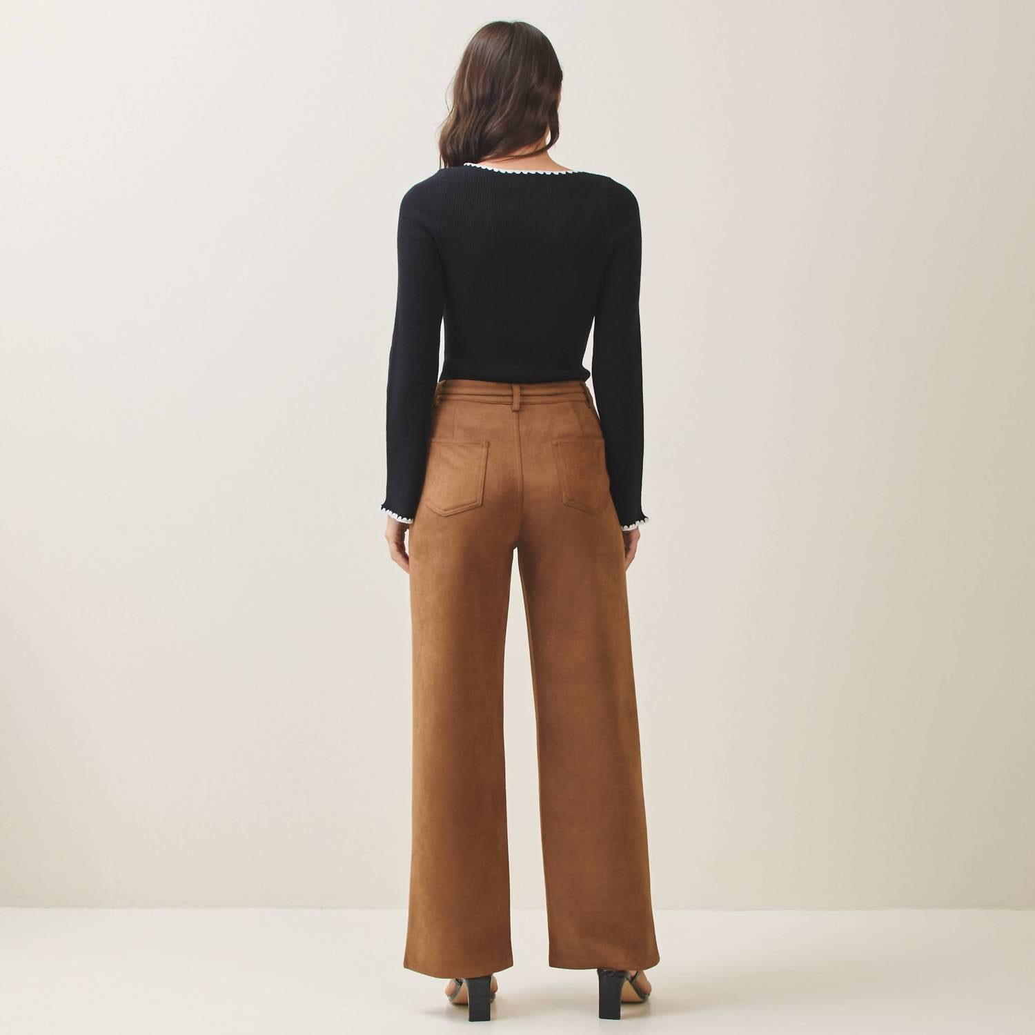 Able - Vegan Suede Pants
