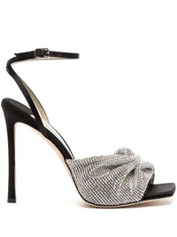 Jimmy Choo - Women's Nara 110 Crystal-embellished Sandals
