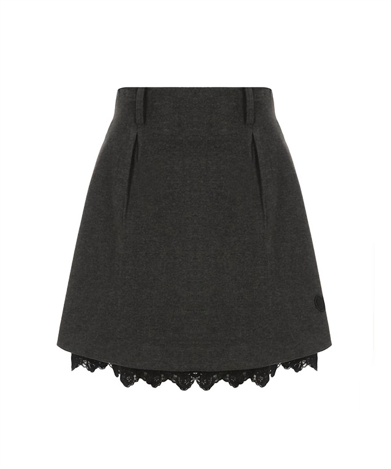 My Color Is - Layered Flare Skirt
