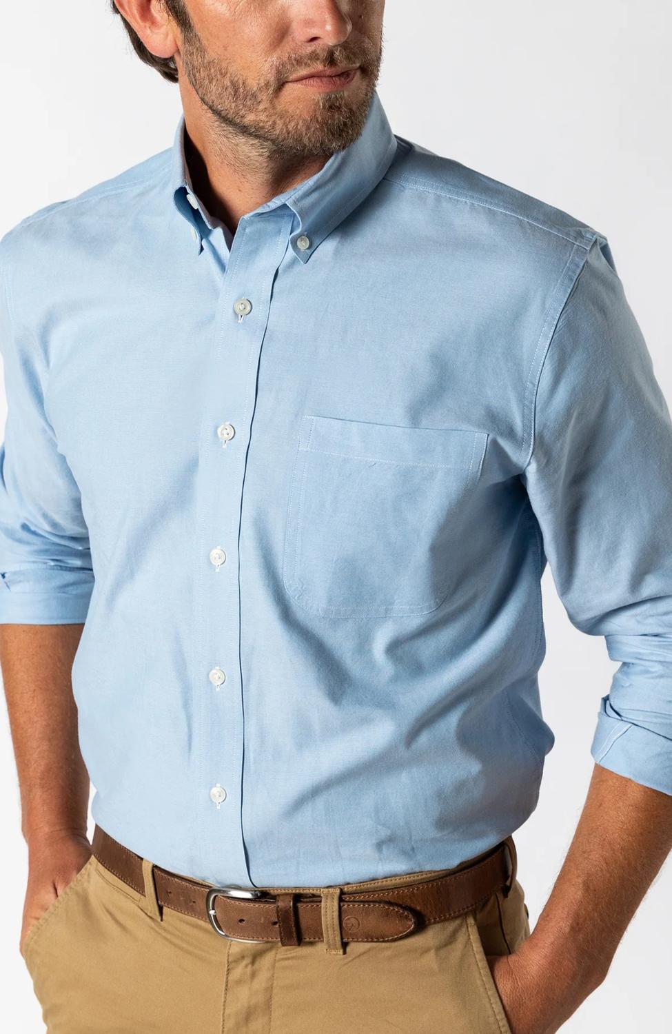 Duck Head - Morris Solid Cotton Oxford Sport Shirt