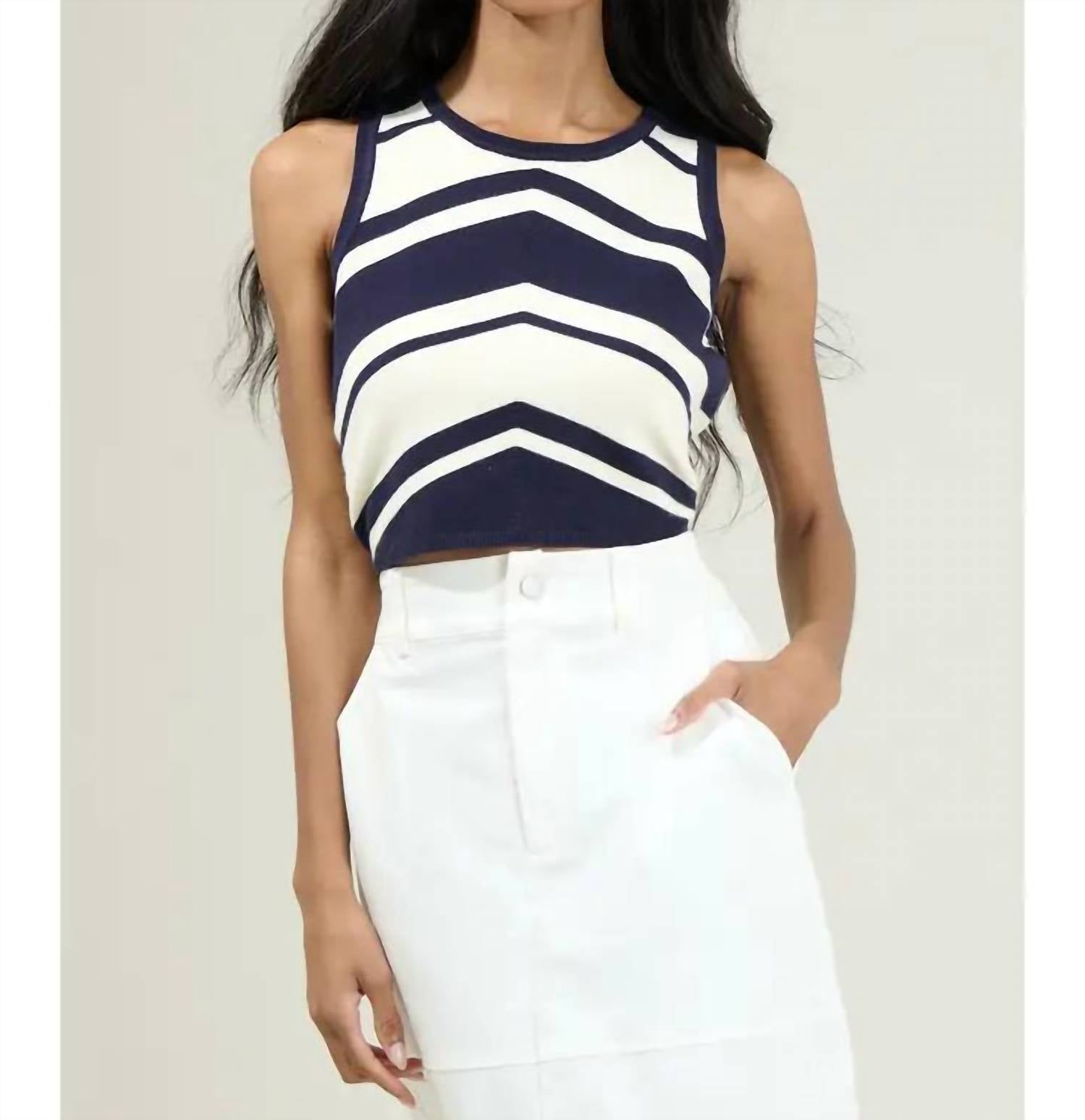 Sugarlips - Lydia Sweater Tank Top