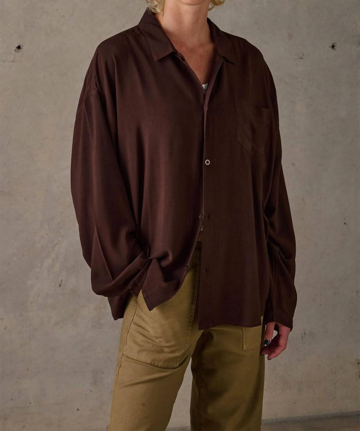 Mctavish - Boxy Long Sleeve Shirt