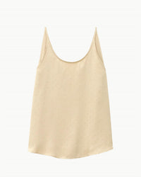ba&sh Digue Tank Top in champagne - women's tank top - view 7