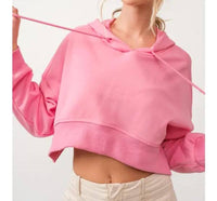 Papermoon - Aubrey Crop Length Hooded Top