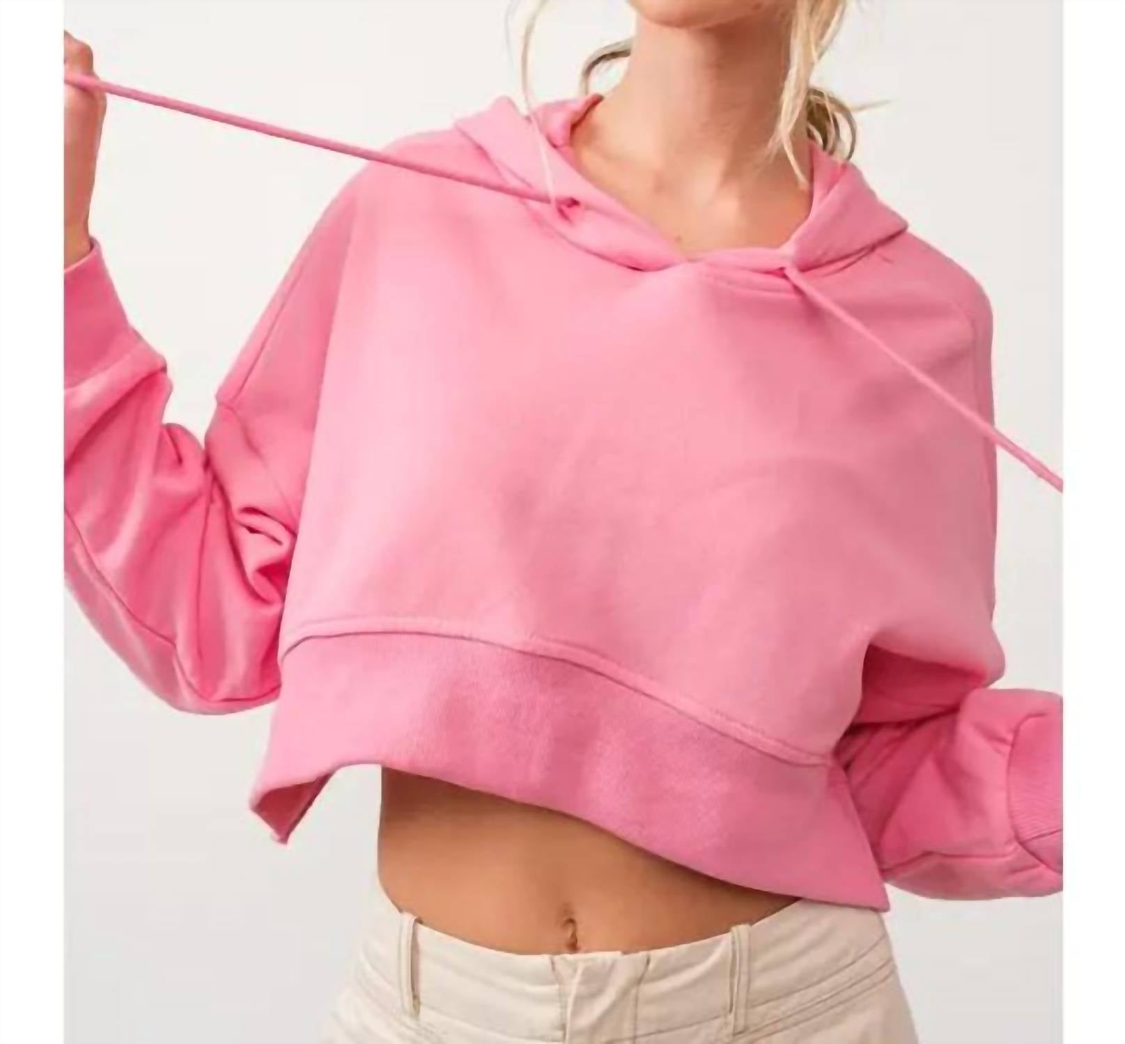 Papermoon - Aubrey Crop Length Hooded Top