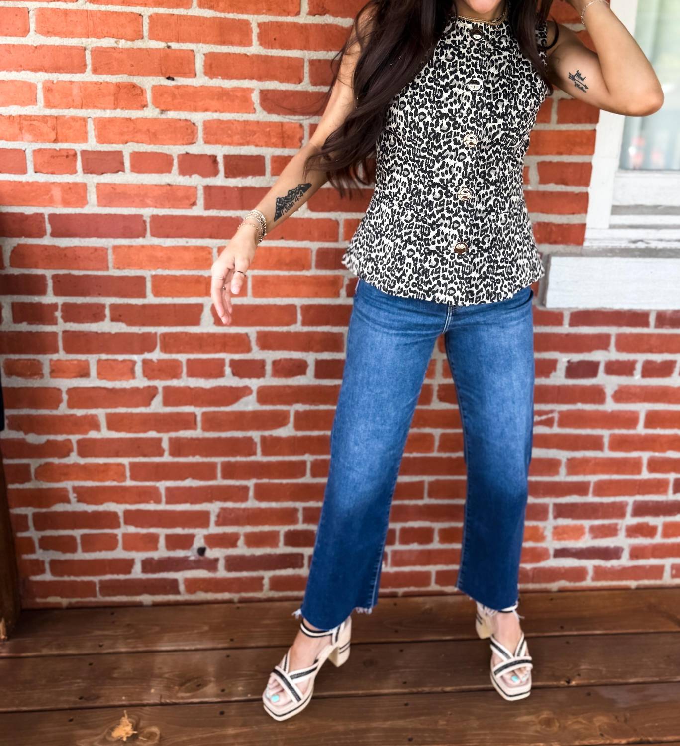 Entro - Leopard Luxe Vest