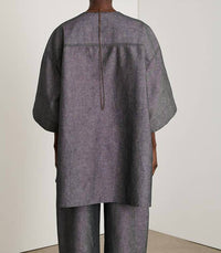 soeur Diva Top in grey - women's t-shirt - detail view