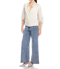 Fifteen Twenty - Madison Tie Sleeve Blouse