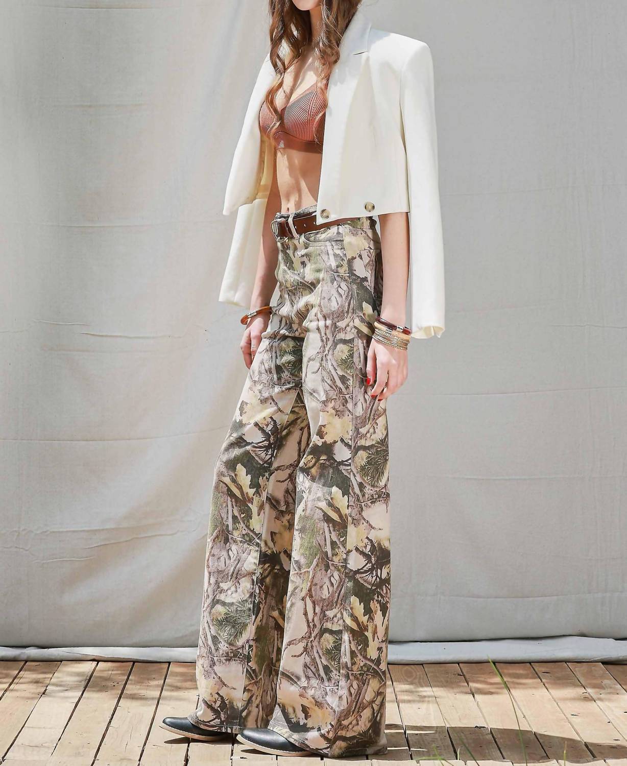 Vibrant M.I.U - High-rise Wide Leg Jeans
