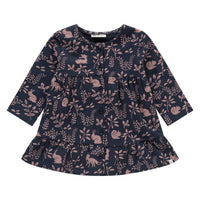 Babyface - Girl's Deer And Floral Sweatdress
