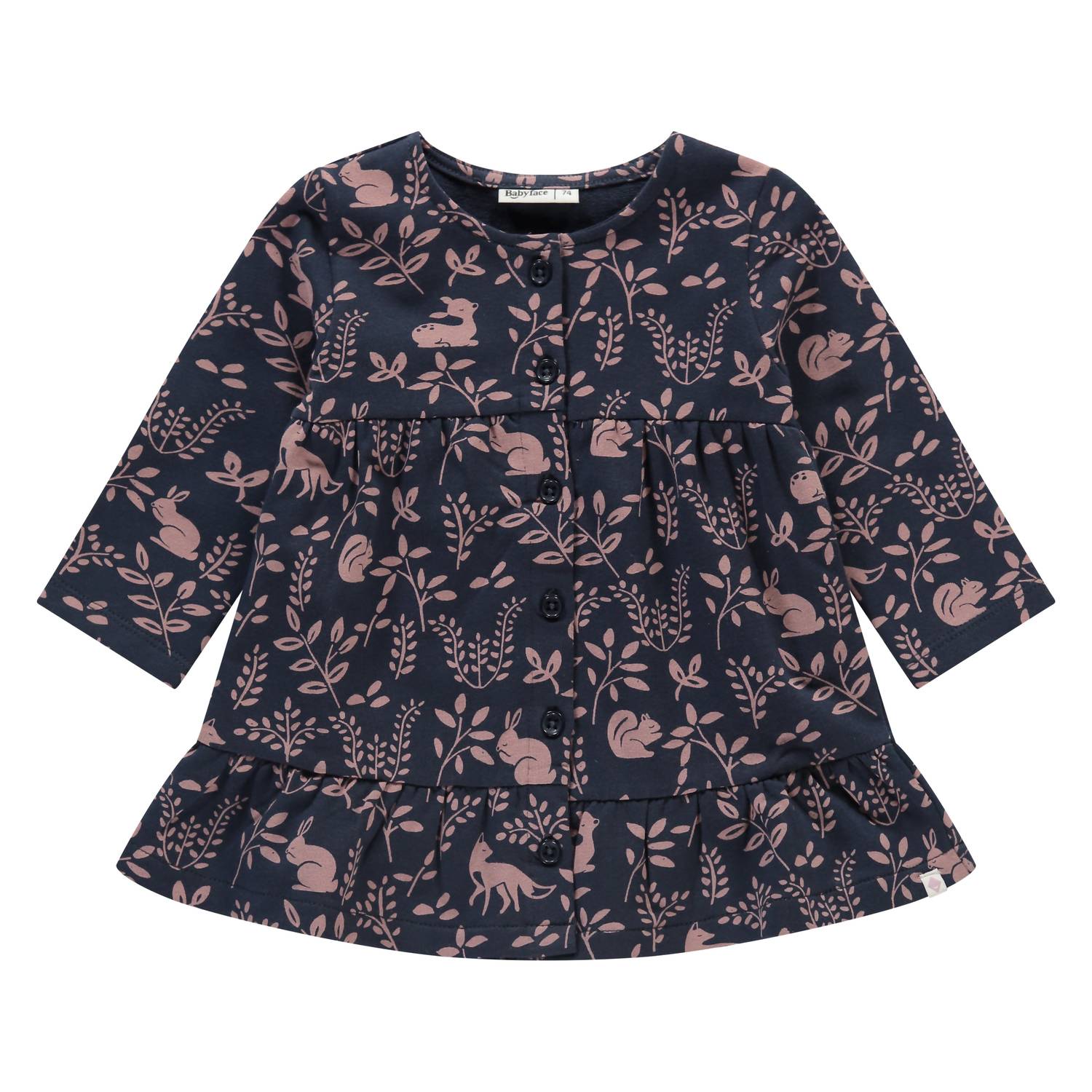 Babyface - Girl's Deer And Floral Sweatdress