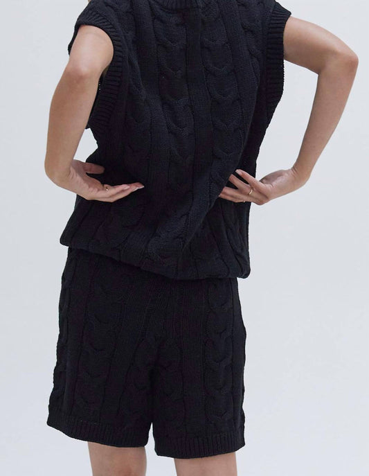 Crescent - Cable Knit Vest Set