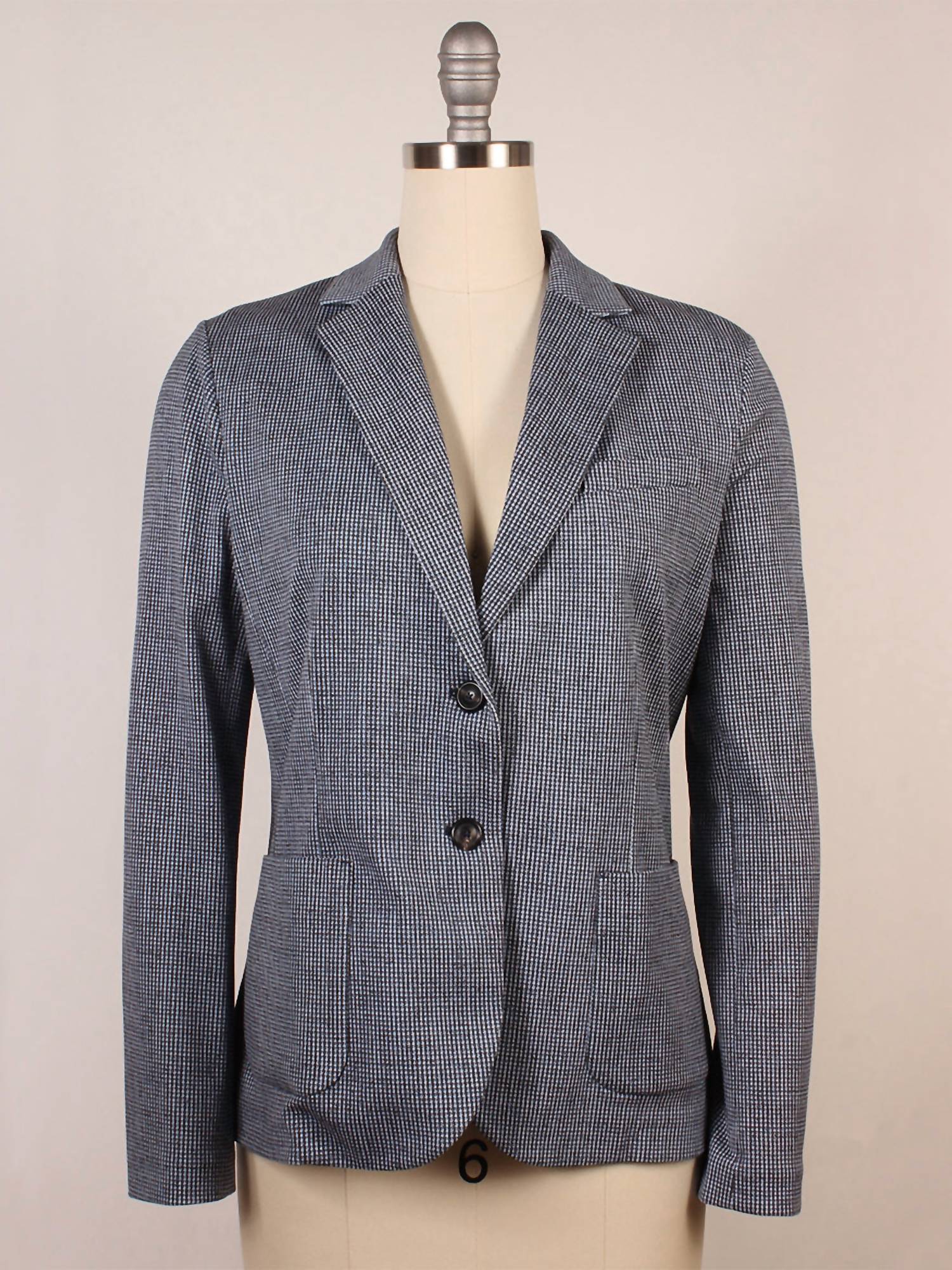 Circolo 1901 - Women's Slim Fit Mini Houndstooth Jacket