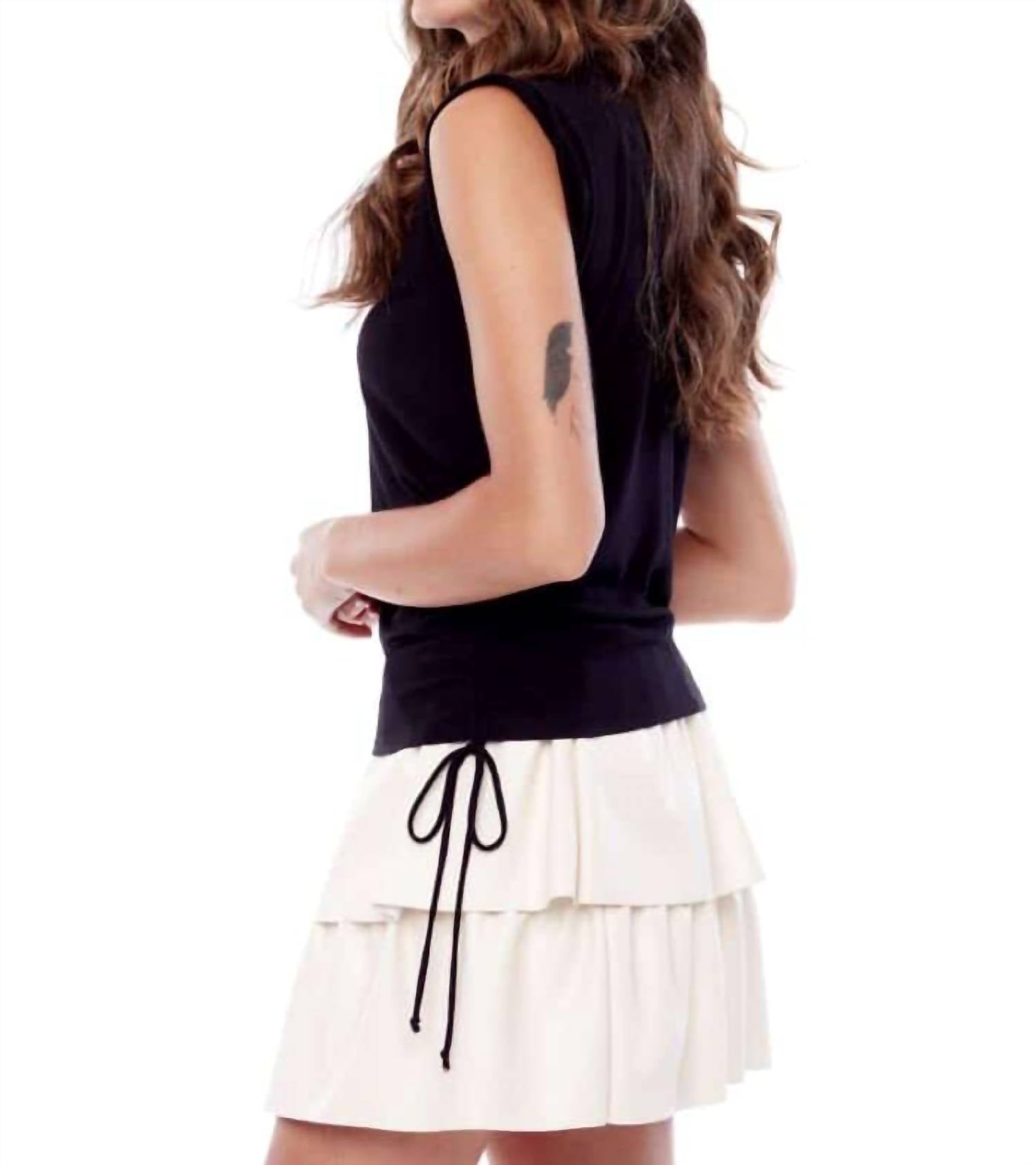 Up! - drawstring top