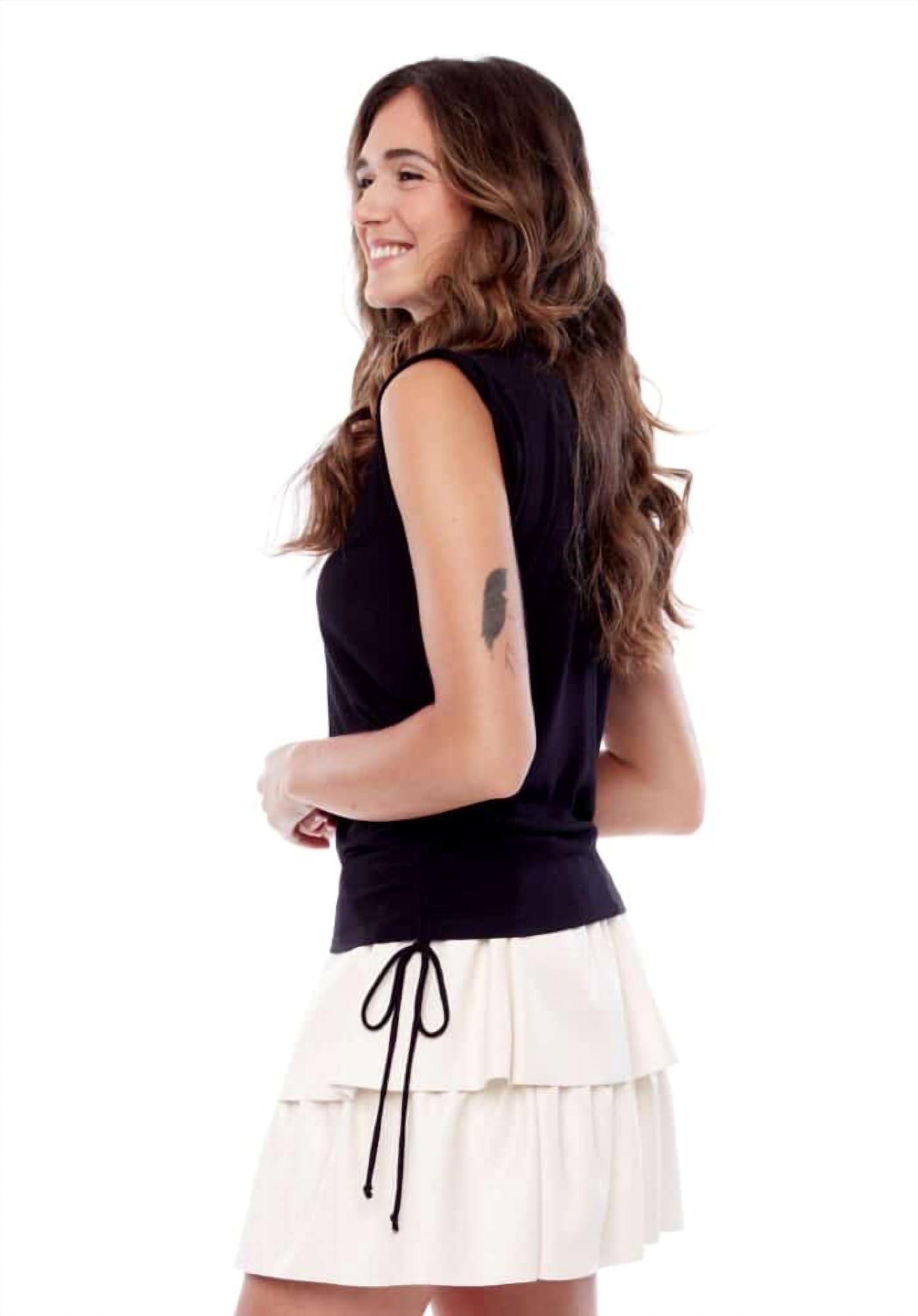 Up! - drawstring top