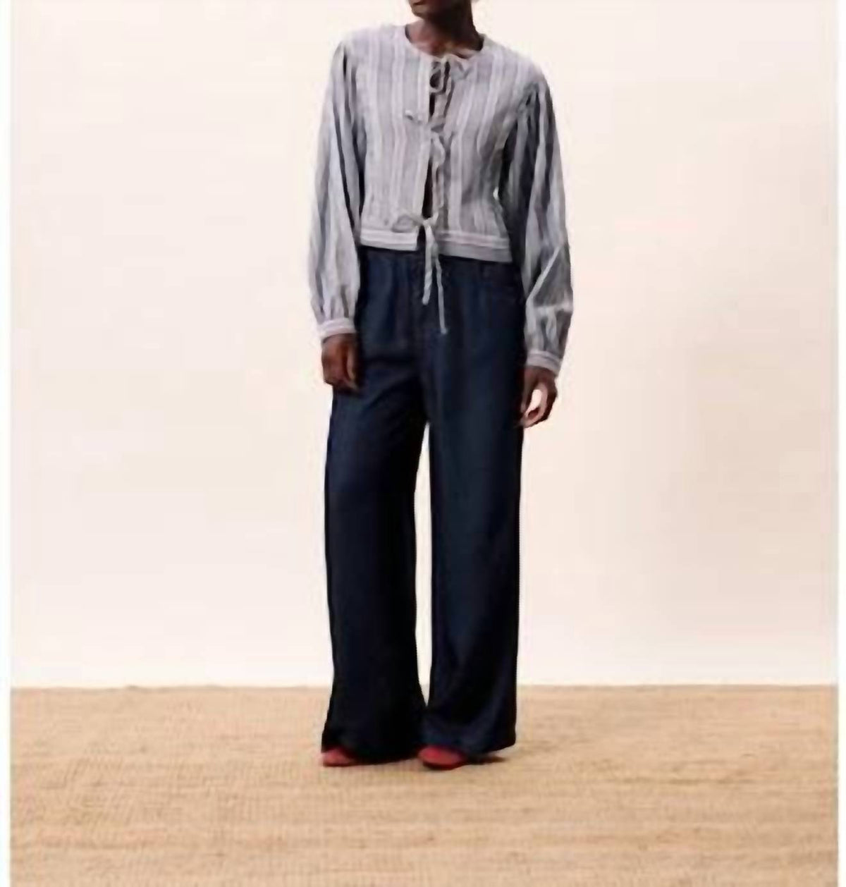 Frnch - Amurina Tie Front Top