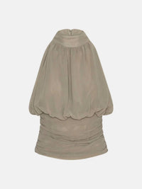 Rotate - Chiffon Ruched Top