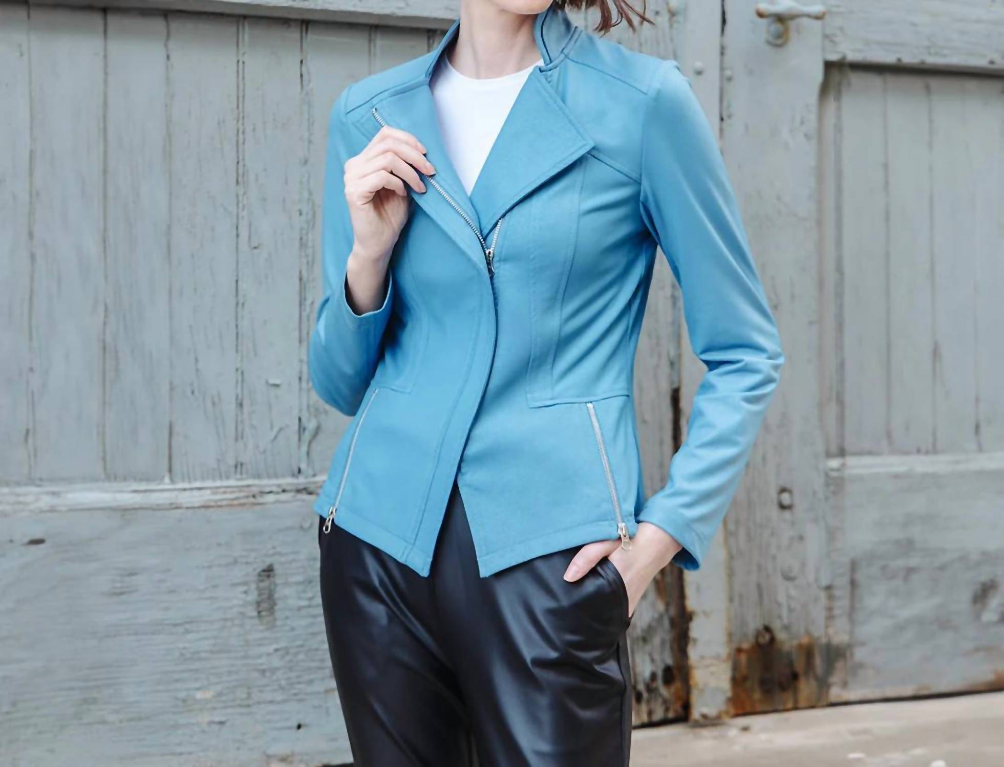 Clara Sun Woo - Liquid Leather Signature Jacket