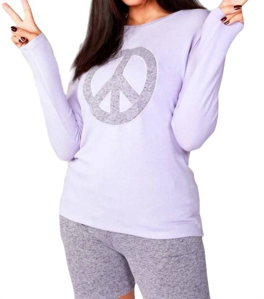 Long Sleeve PEACE Crew