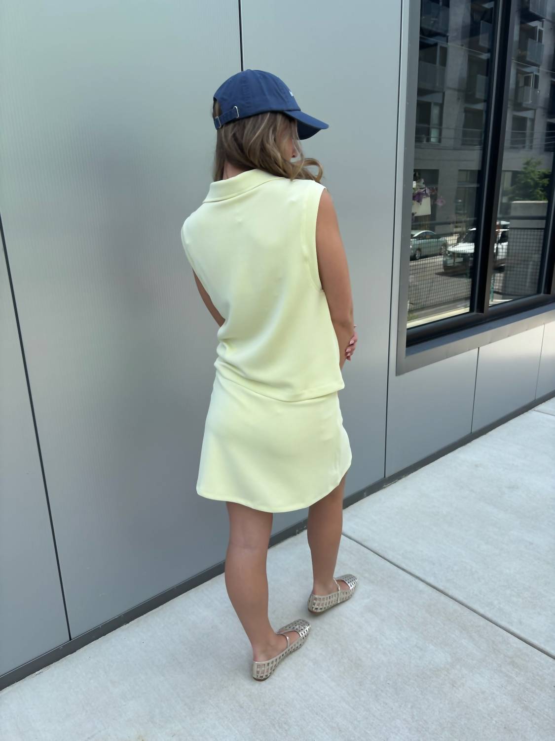 Skies Are Blue - Sleeveless Skort Set