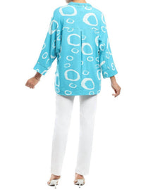 Parsley & Sage - April Three Quarter Sleeve Collar Top