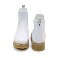 HUNTER Women's Refined Stitch Detail Slim Fit Chelsea Boots in spurrey - women's shoe - view 4
