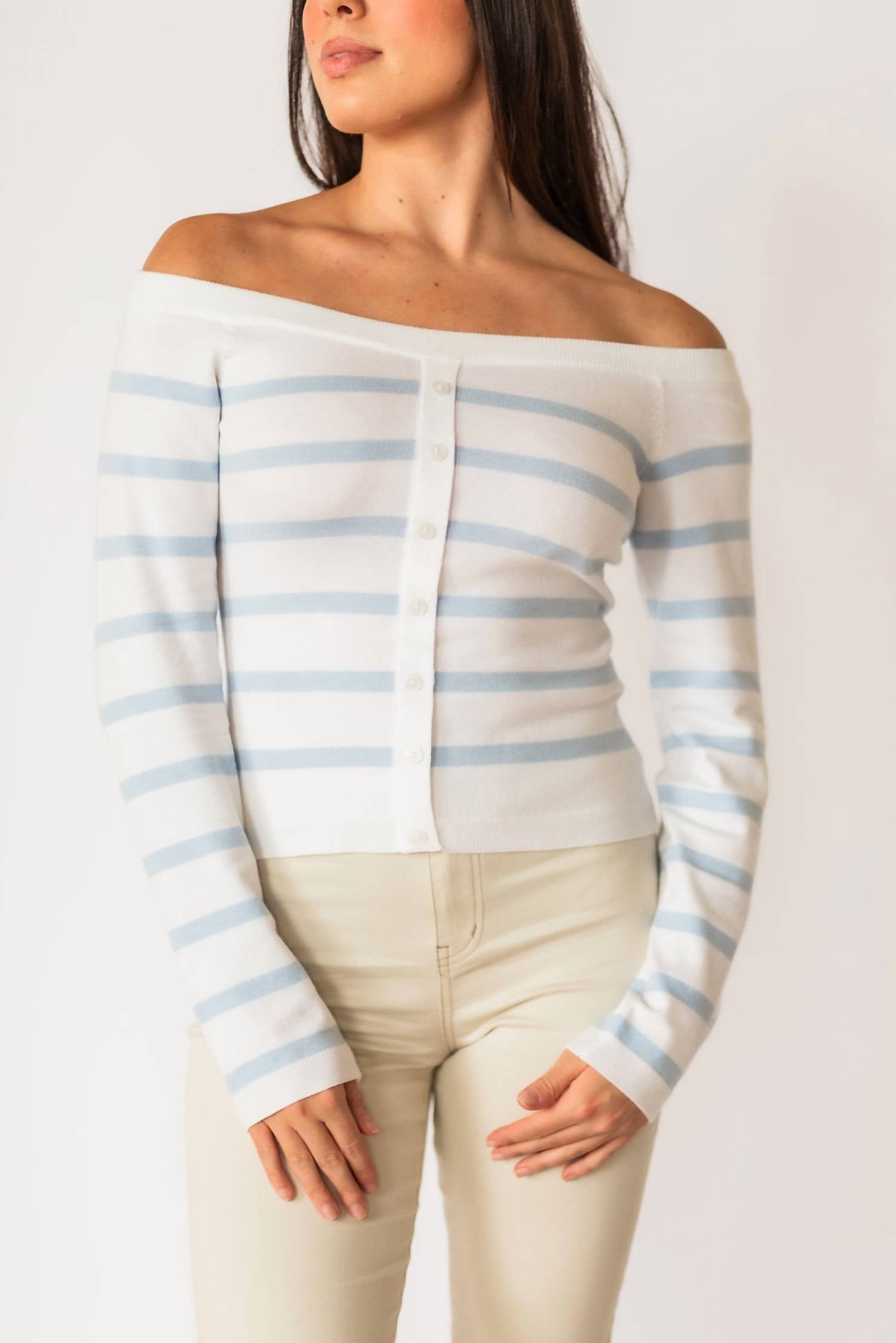 Falcon Park - Drew Off The Shoulder Top