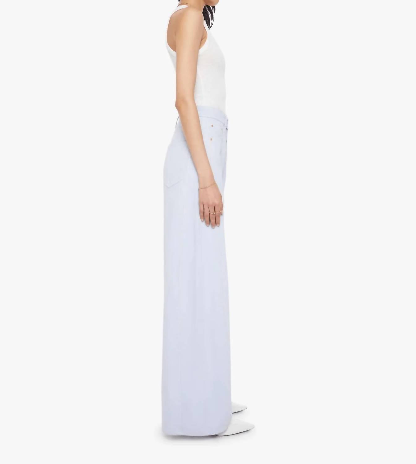 Mother - High Rise Pipe-dream Sneak Jeans
