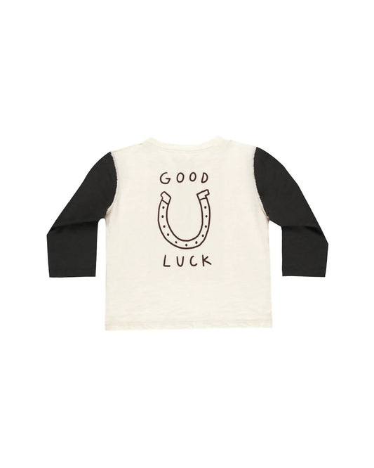 Rylee + Cru - Boy's Henley Long Sleeve Tee