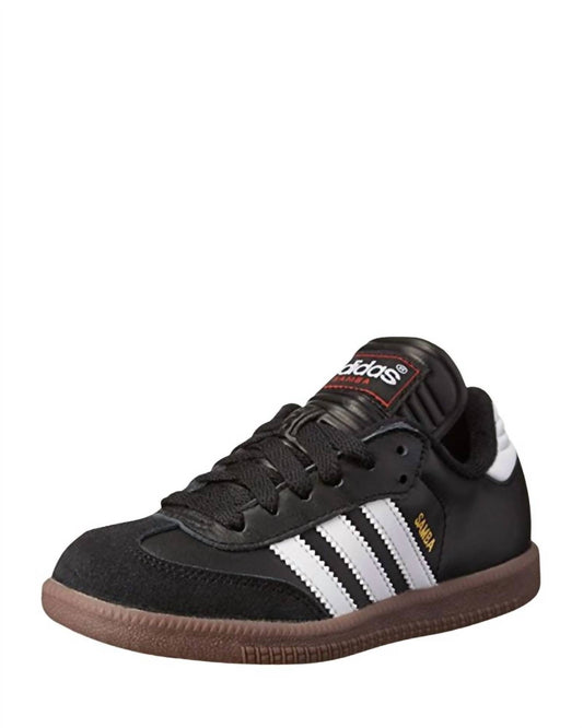 Adidas - Unisex Kids Samba Classic Leather Soccer Shoe