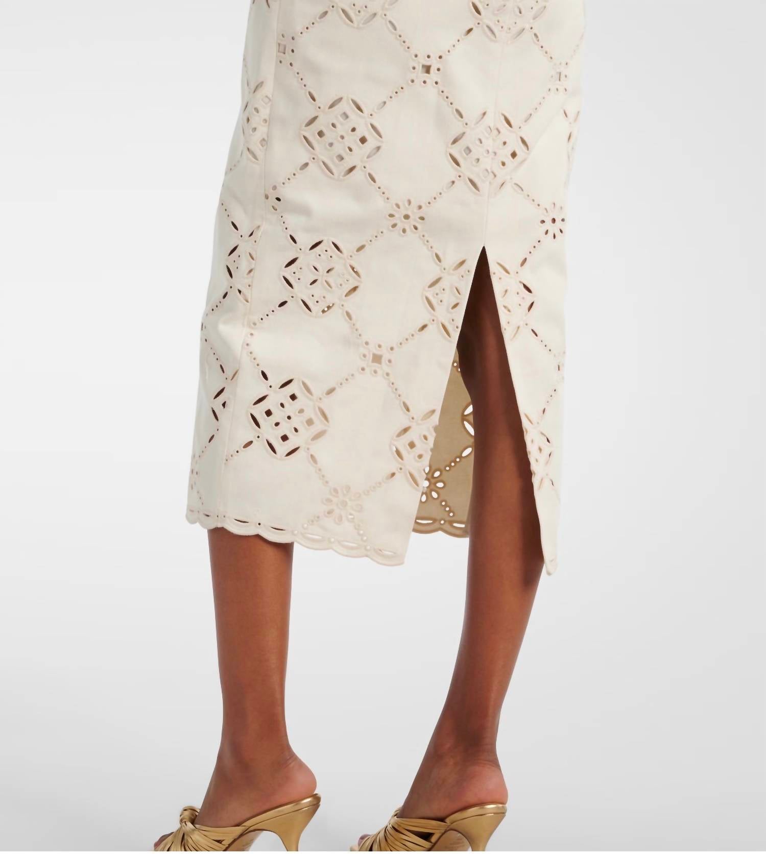 Veronica Beard - Netia Embroidered Midi Dress