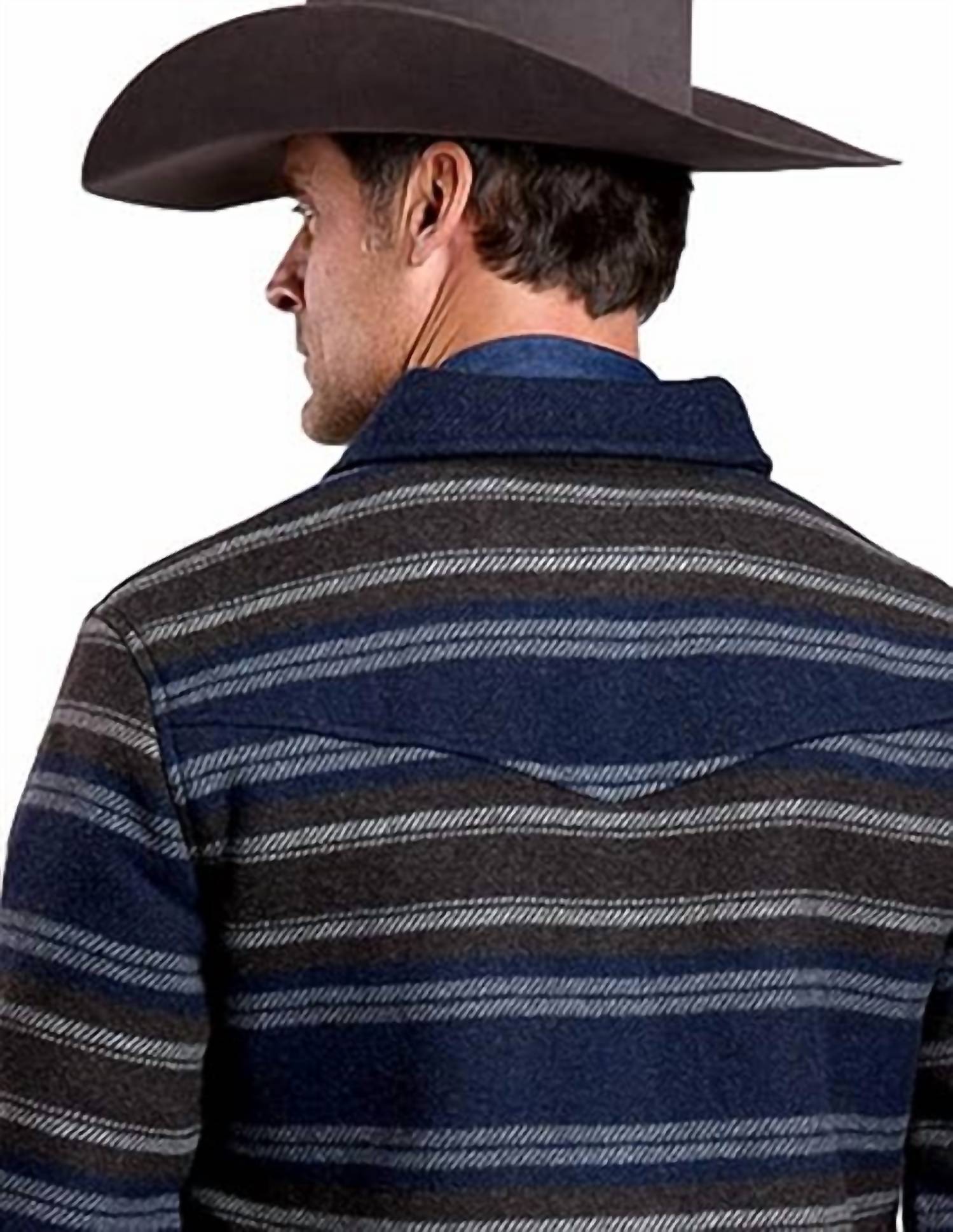 Stetson - Men's Wool Shirt Western Jacket