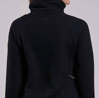 Roper - Womens Outwear Poly Ribbed Pullover 3/4 Zip Jacket