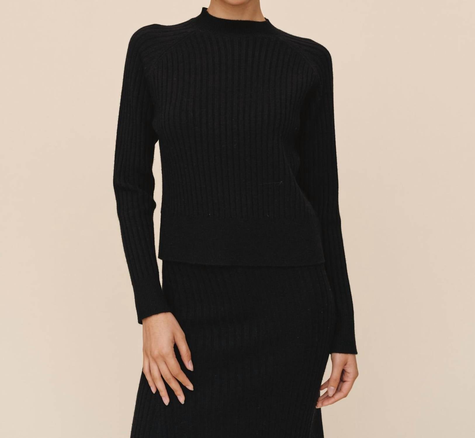 Bella Dahl - Raglan Ribbed Sweater