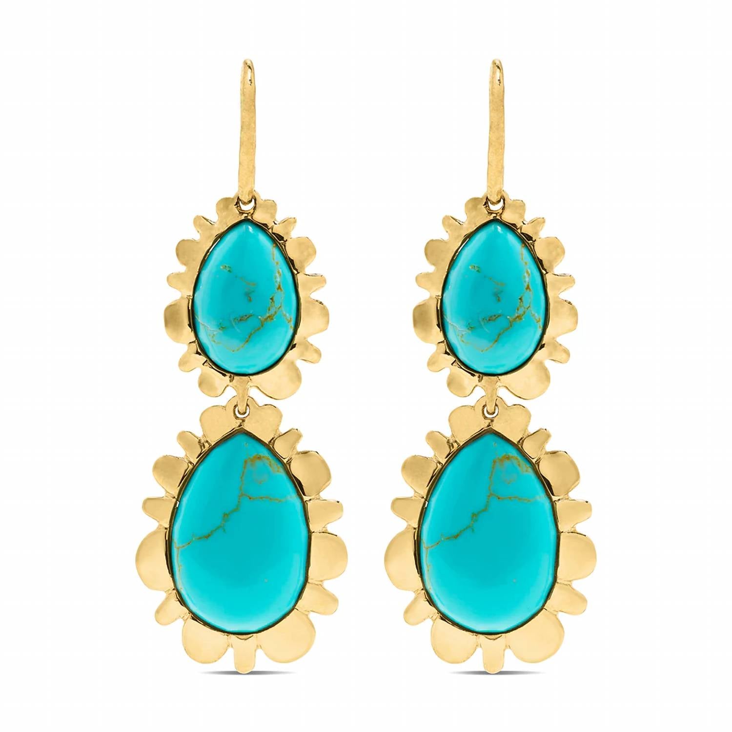 Capucine De Wulf - Women's Bliss Double Drop Earrings