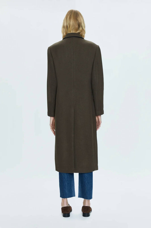 Pistola - PRESCOTT DOUBLE BREASTED WOOL COAT