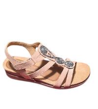 Cobb Hill - Women's May Embellished Strappy Flat Sandals
