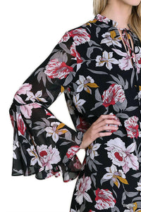 Umgee - Floral Trapeze Dress
